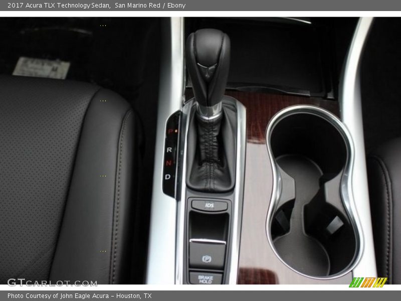 San Marino Red / Ebony 2017 Acura TLX Technology Sedan