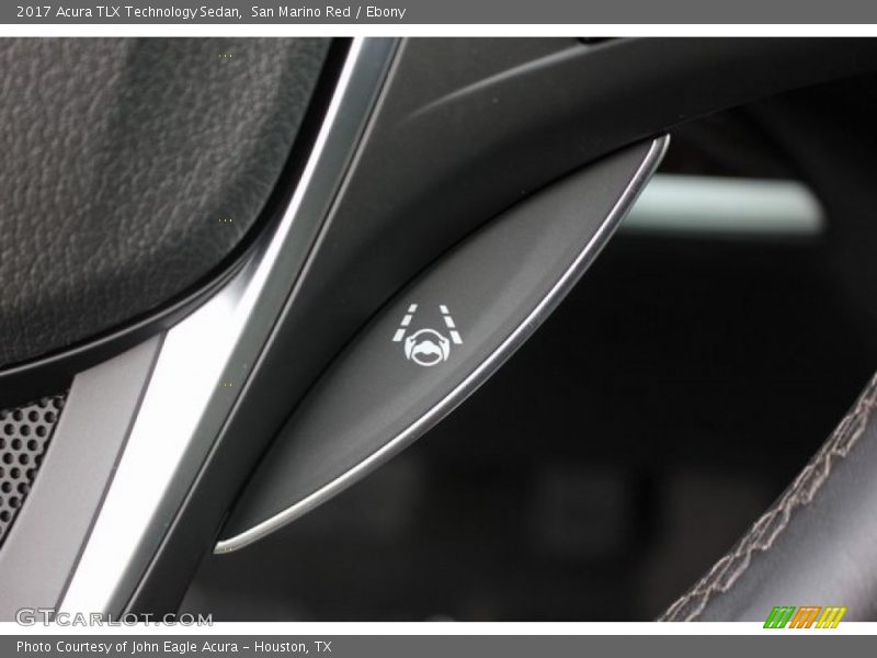 San Marino Red / Ebony 2017 Acura TLX Technology Sedan