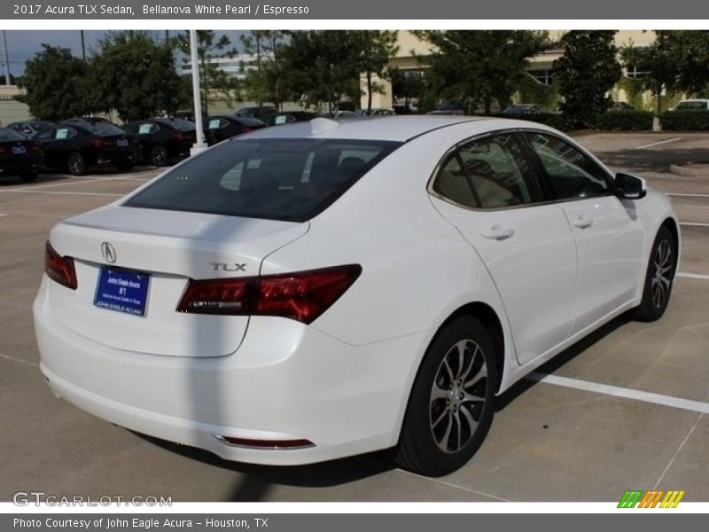 Bellanova White Pearl / Espresso 2017 Acura TLX Sedan