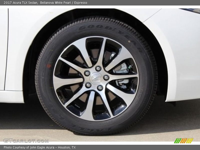 Bellanova White Pearl / Espresso 2017 Acura TLX Sedan