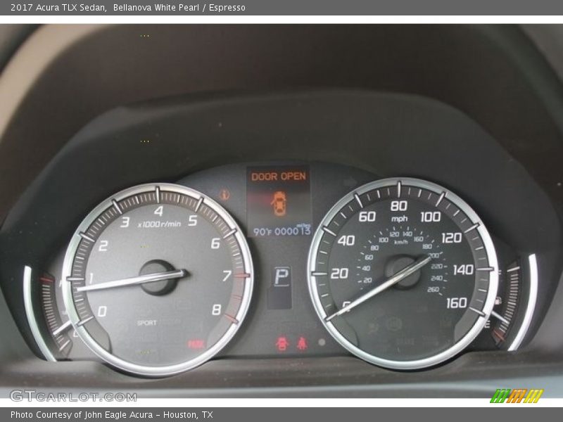 Bellanova White Pearl / Espresso 2017 Acura TLX Sedan