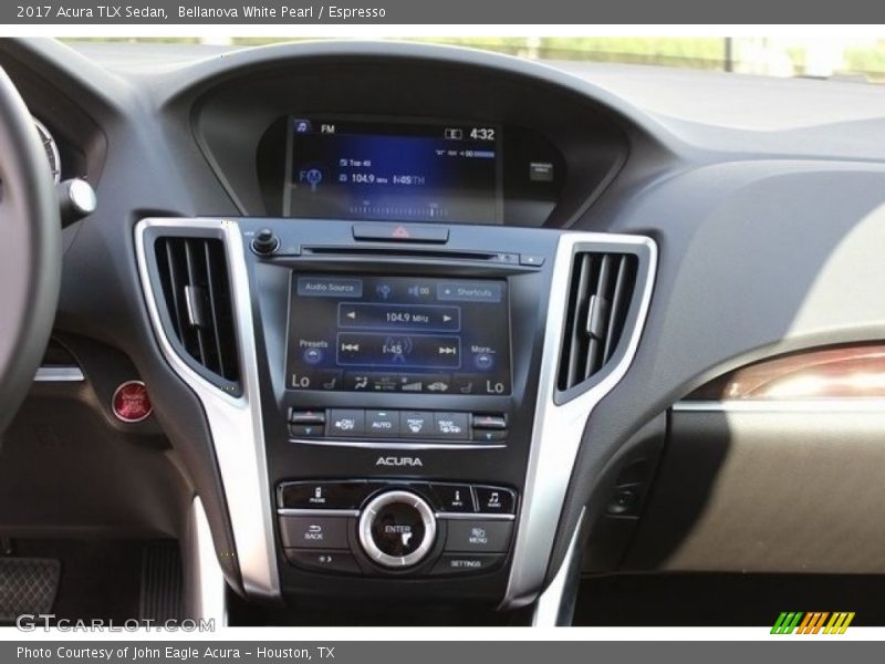 Bellanova White Pearl / Espresso 2017 Acura TLX Sedan