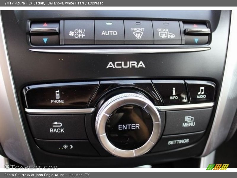Bellanova White Pearl / Espresso 2017 Acura TLX Sedan