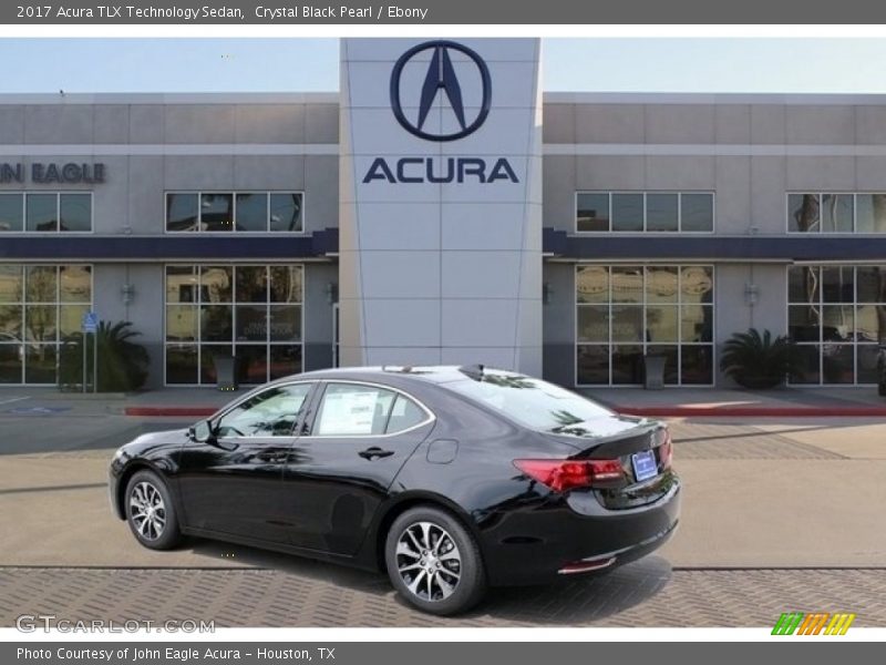 Crystal Black Pearl / Ebony 2017 Acura TLX Technology Sedan