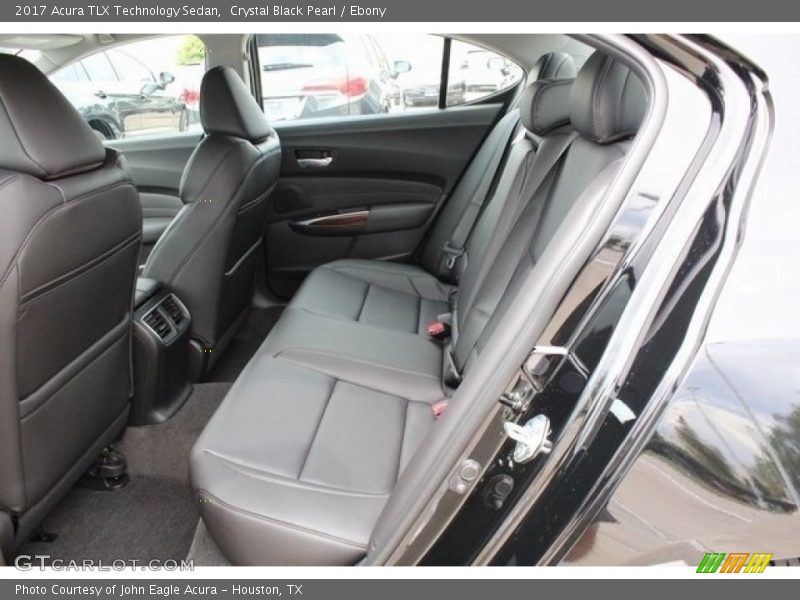 Crystal Black Pearl / Ebony 2017 Acura TLX Technology Sedan