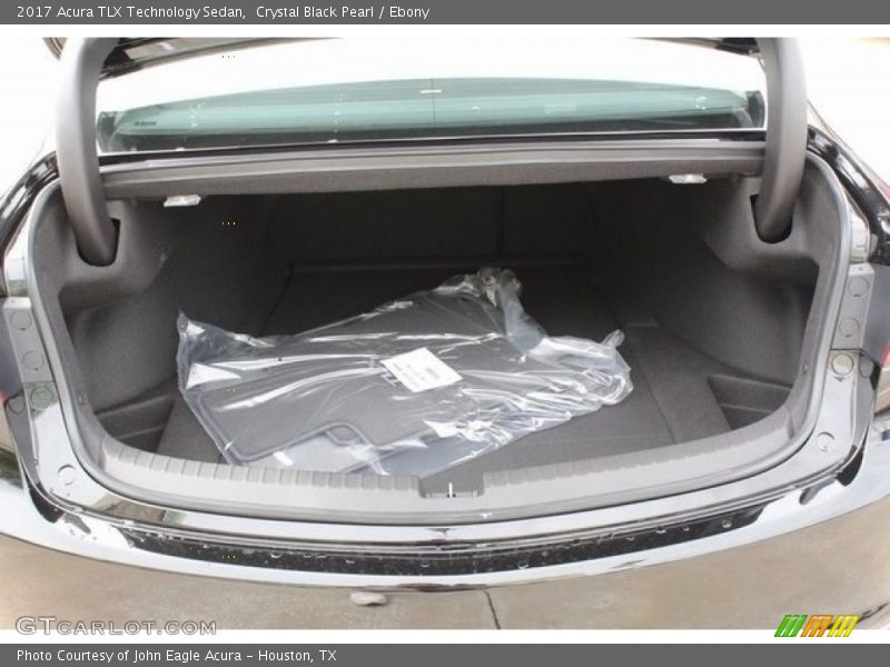 Crystal Black Pearl / Ebony 2017 Acura TLX Technology Sedan