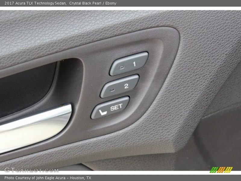 Crystal Black Pearl / Ebony 2017 Acura TLX Technology Sedan