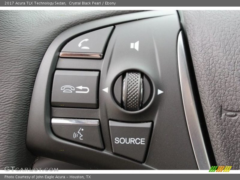 Crystal Black Pearl / Ebony 2017 Acura TLX Technology Sedan