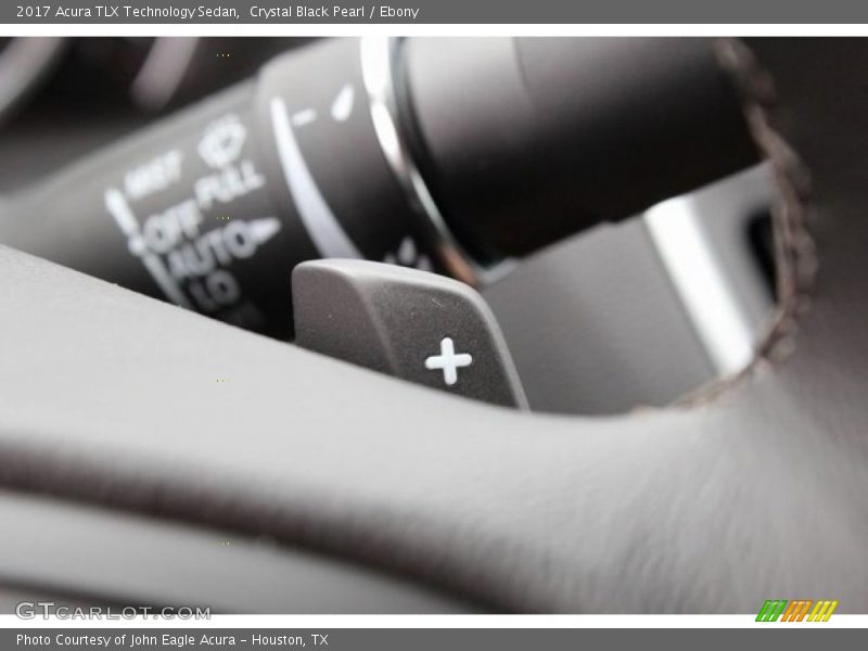Crystal Black Pearl / Ebony 2017 Acura TLX Technology Sedan