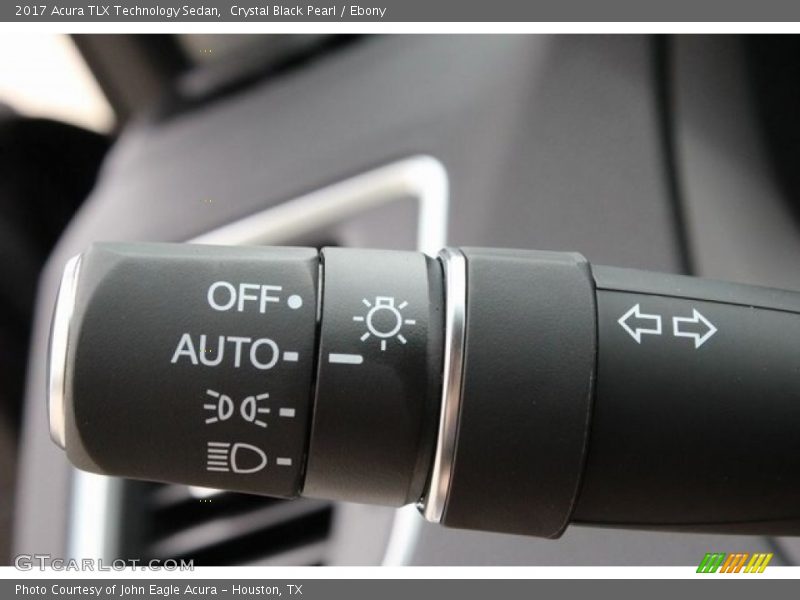 Crystal Black Pearl / Ebony 2017 Acura TLX Technology Sedan