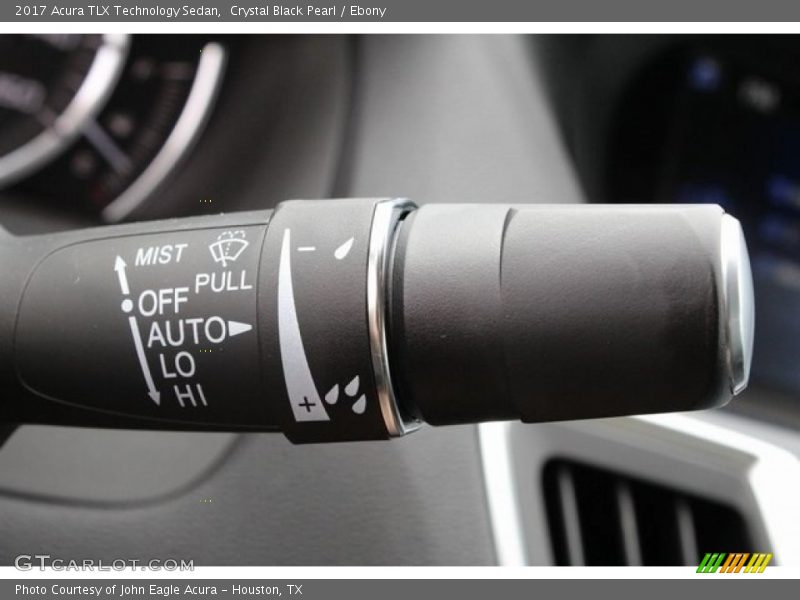 Crystal Black Pearl / Ebony 2017 Acura TLX Technology Sedan
