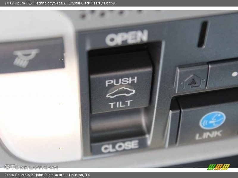 Crystal Black Pearl / Ebony 2017 Acura TLX Technology Sedan
