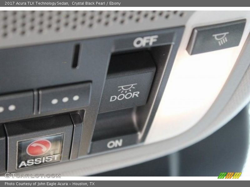 Crystal Black Pearl / Ebony 2017 Acura TLX Technology Sedan