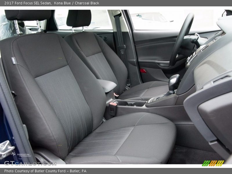 Kona Blue / Charcoal Black 2017 Ford Focus SEL Sedan