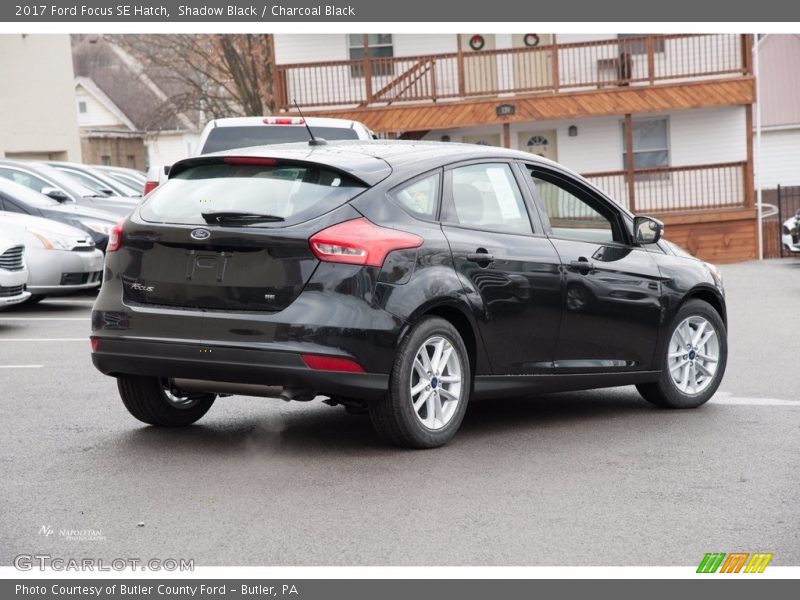 Shadow Black / Charcoal Black 2017 Ford Focus SE Hatch