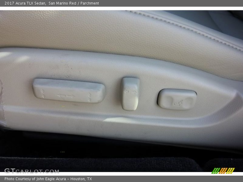 San Marino Red / Parchment 2017 Acura TLX Sedan