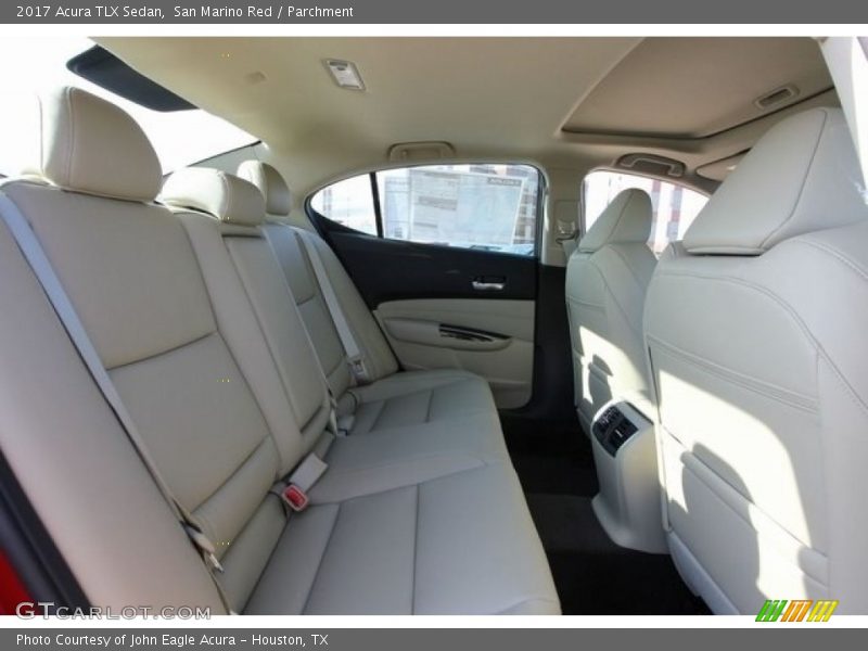 San Marino Red / Parchment 2017 Acura TLX Sedan