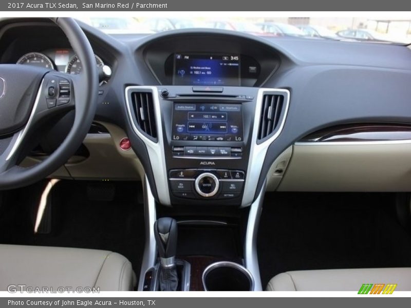 San Marino Red / Parchment 2017 Acura TLX Sedan