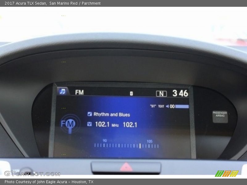 San Marino Red / Parchment 2017 Acura TLX Sedan