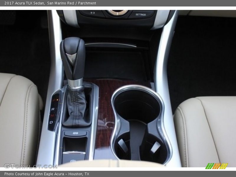 San Marino Red / Parchment 2017 Acura TLX Sedan