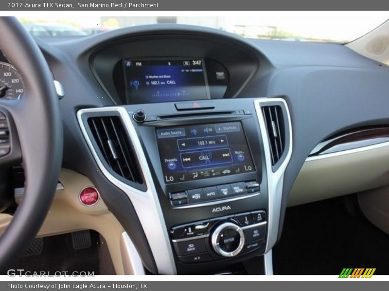San Marino Red / Parchment 2017 Acura TLX Sedan
