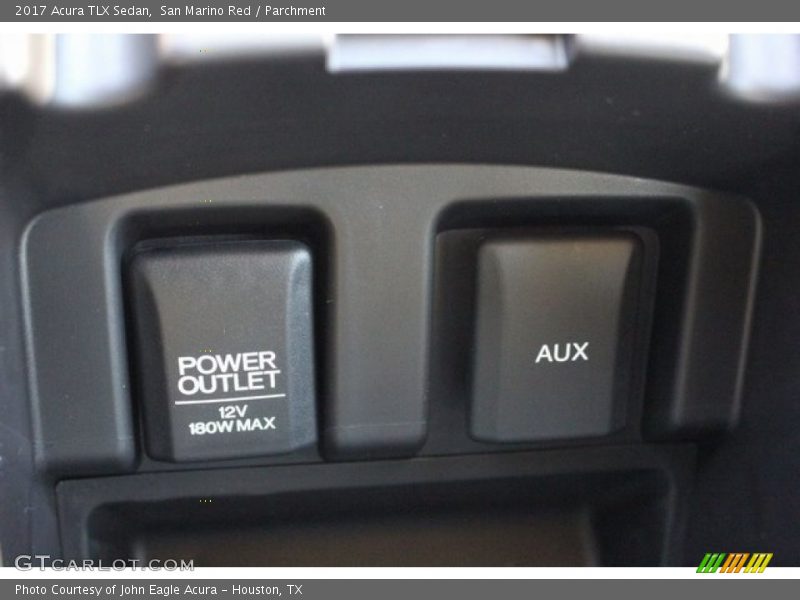 San Marino Red / Parchment 2017 Acura TLX Sedan