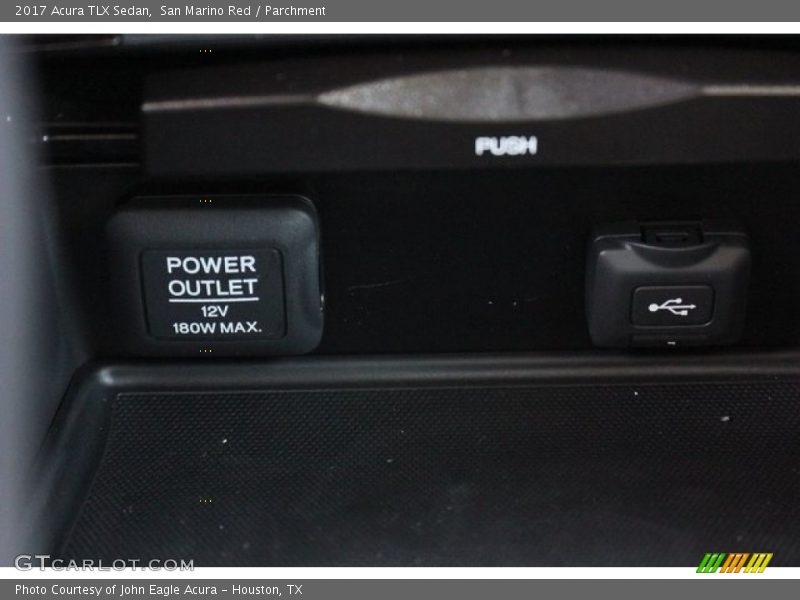 San Marino Red / Parchment 2017 Acura TLX Sedan