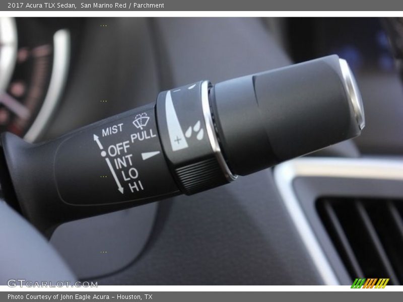 San Marino Red / Parchment 2017 Acura TLX Sedan