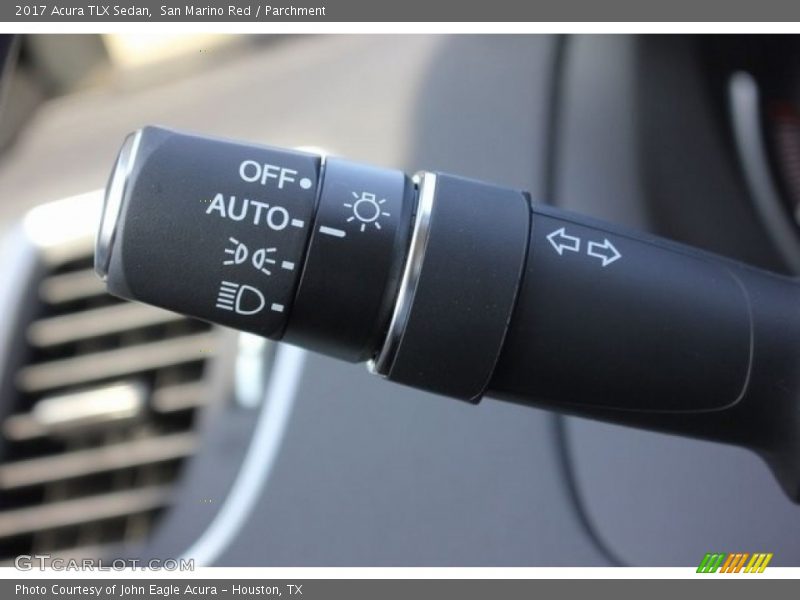 San Marino Red / Parchment 2017 Acura TLX Sedan