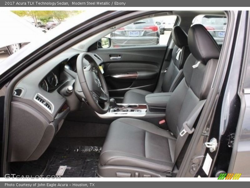 Modern Steel Metallic / Ebony 2017 Acura TLX Technology Sedan