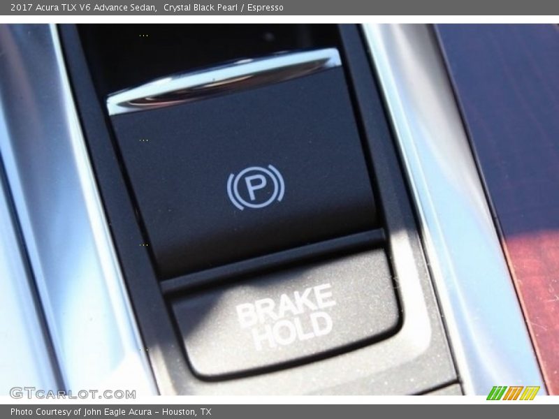 Crystal Black Pearl / Espresso 2017 Acura TLX V6 Advance Sedan