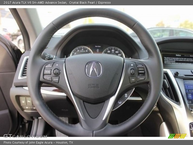  2017 TLX V6 SH-AWD Advance Sedan Steering Wheel