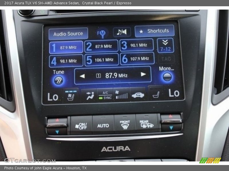 Audio System of 2017 TLX V6 SH-AWD Advance Sedan