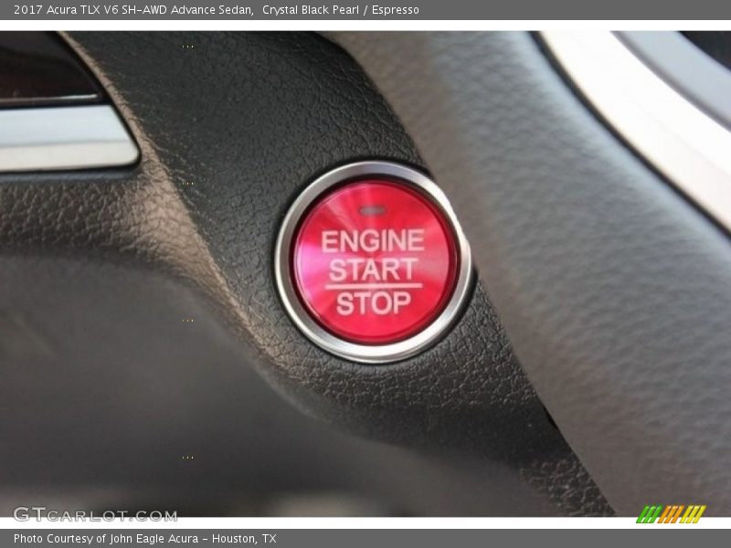 Controls of 2017 TLX V6 SH-AWD Advance Sedan