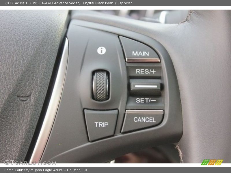 Controls of 2017 TLX V6 SH-AWD Advance Sedan