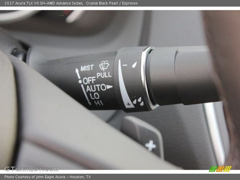 Controls of 2017 TLX V6 SH-AWD Advance Sedan