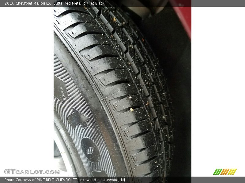 Butte Red Metallic / Jet Black 2016 Chevrolet Malibu LS