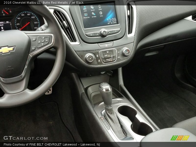 Butte Red Metallic / Jet Black 2016 Chevrolet Malibu LS