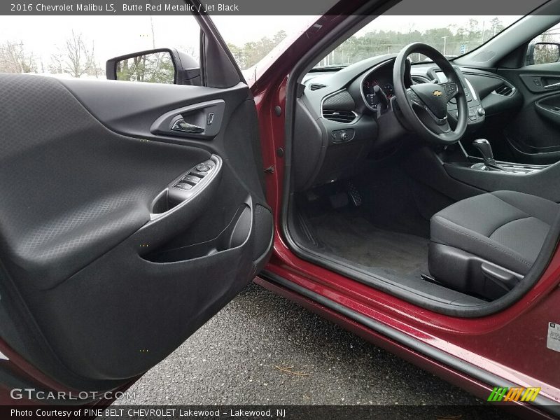 Butte Red Metallic / Jet Black 2016 Chevrolet Malibu LS