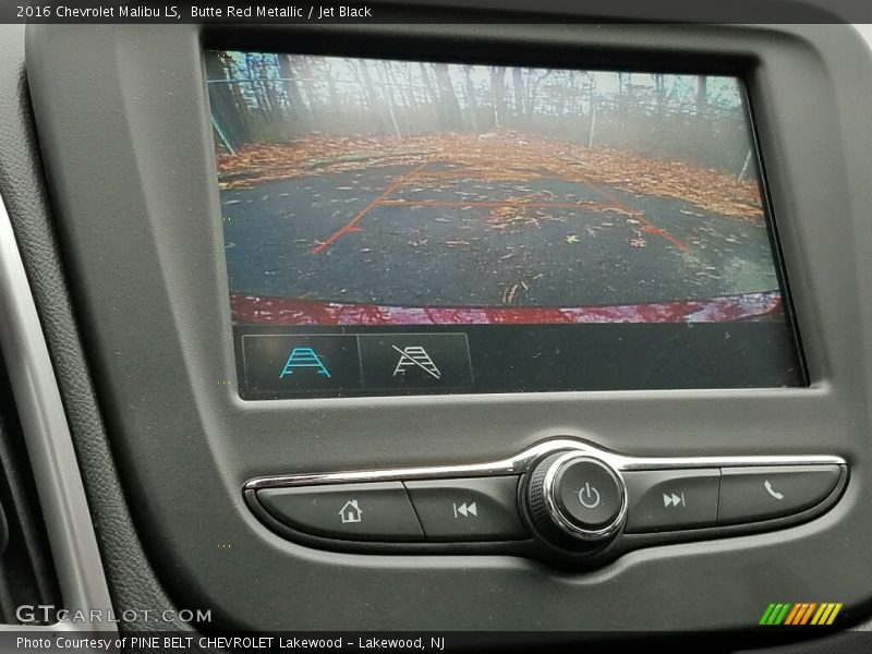 Butte Red Metallic / Jet Black 2016 Chevrolet Malibu LS