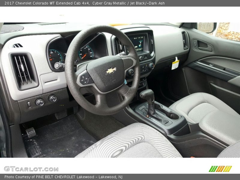 Jet Black/­Dark Ash Interior - 2017 Colorado WT Extended Cab 4x4 