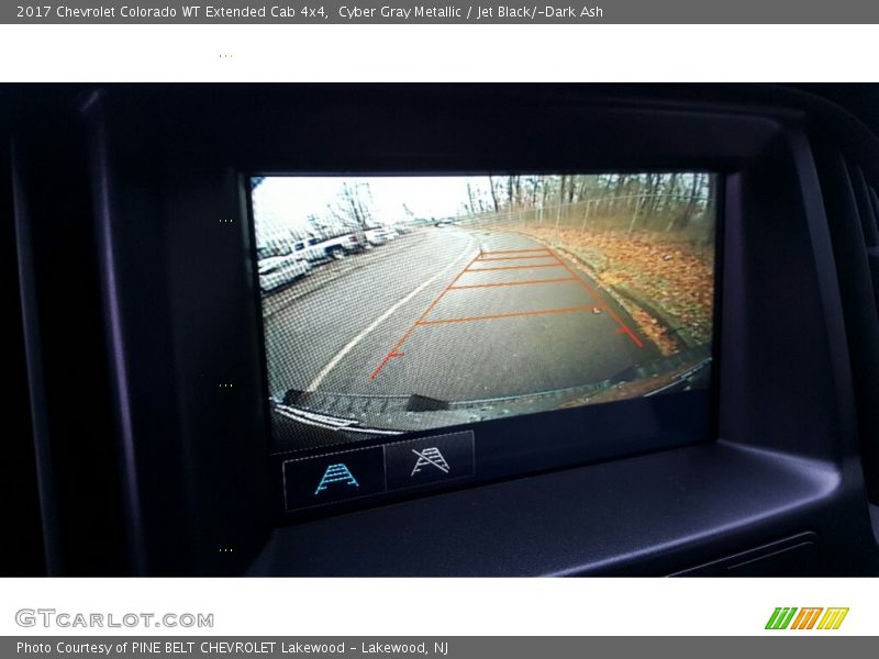 Cyber Gray Metallic / Jet Black/­Dark Ash 2017 Chevrolet Colorado WT Extended Cab 4x4
