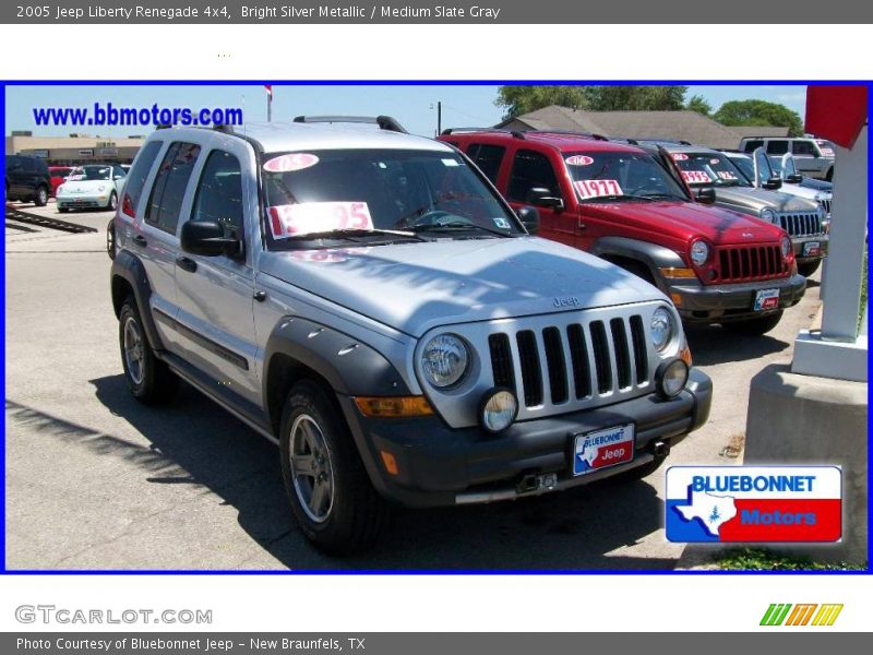 Bright Silver Metallic / Medium Slate Gray 2005 Jeep Liberty Renegade 4x4