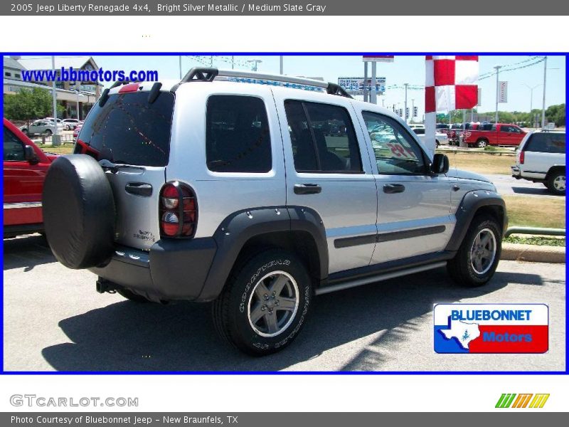 Bright Silver Metallic / Medium Slate Gray 2005 Jeep Liberty Renegade 4x4