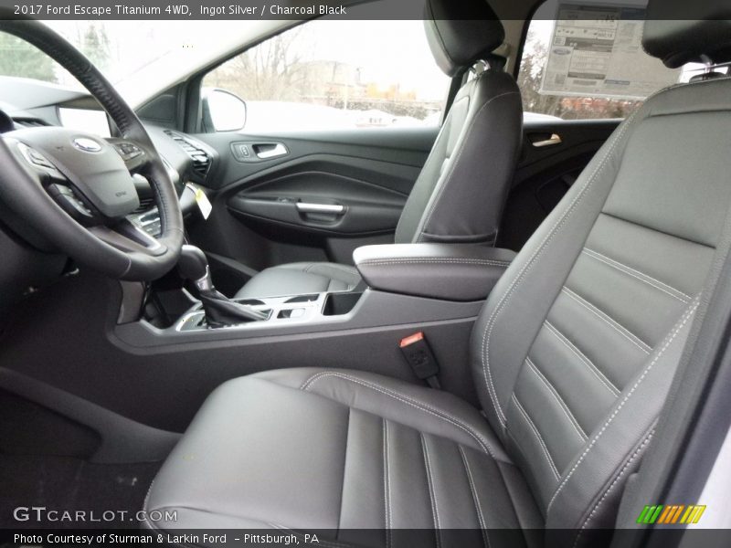 Front Seat of 2017 Escape Titanium 4WD