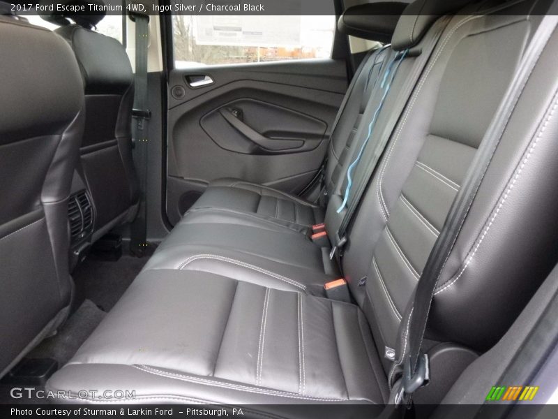 Rear Seat of 2017 Escape Titanium 4WD