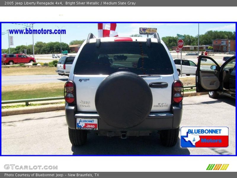Bright Silver Metallic / Medium Slate Gray 2005 Jeep Liberty Renegade 4x4