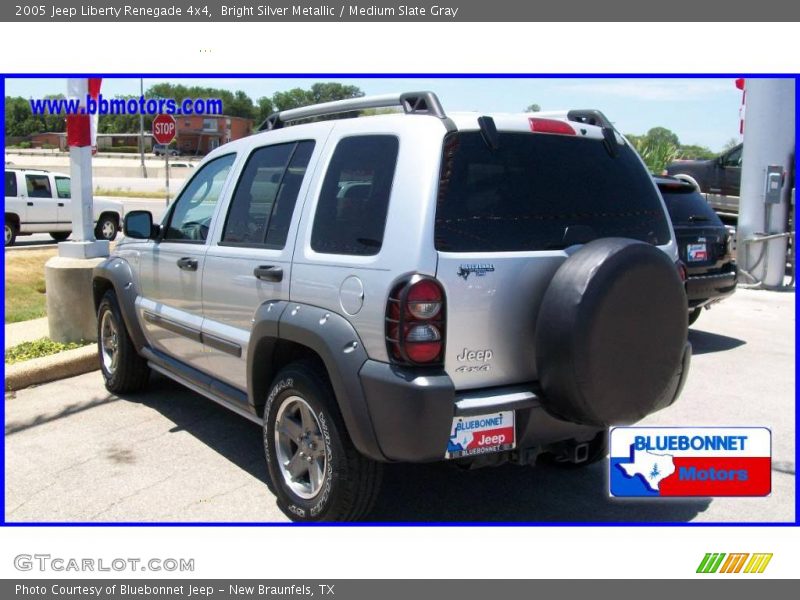 Bright Silver Metallic / Medium Slate Gray 2005 Jeep Liberty Renegade 4x4