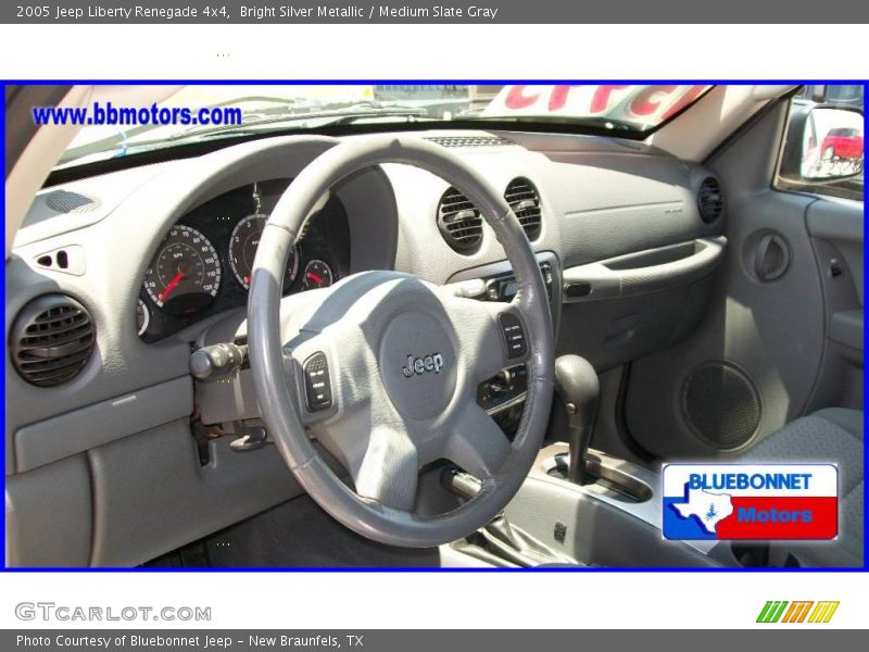 Bright Silver Metallic / Medium Slate Gray 2005 Jeep Liberty Renegade 4x4