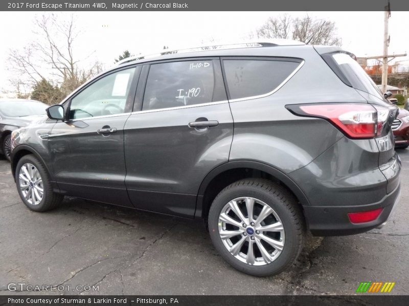 Magnetic / Charcoal Black 2017 Ford Escape Titanium 4WD